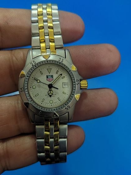 นาฬิกา TAG HEUER รุ่นพิเศษ​ หน้าเม็ดทราย​Twoton​e ผู้หญิง แท้100เปอร์เซ็นต์ 
