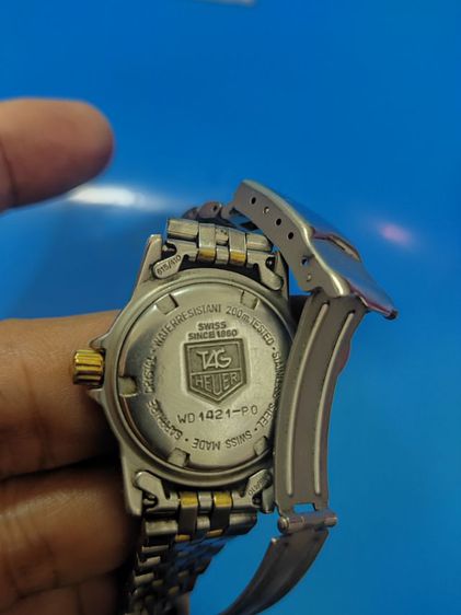 นาฬิกา TAG HEUER รุ่นพิเศษ​ หน้าเม็ดทราย​Twoton​e ผู้หญิง แท้100เปอร์เซ็นต์  รูปที่ 3