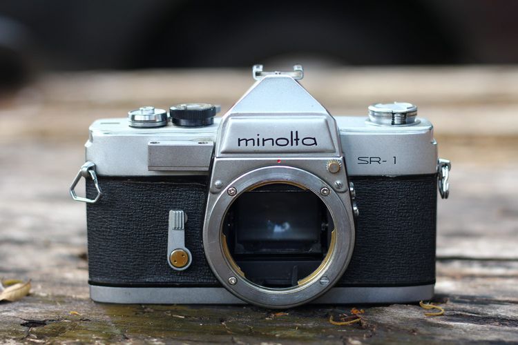บอดี้กล้องฟิล์ม MINOLTA SR-1 ส่งฟรี