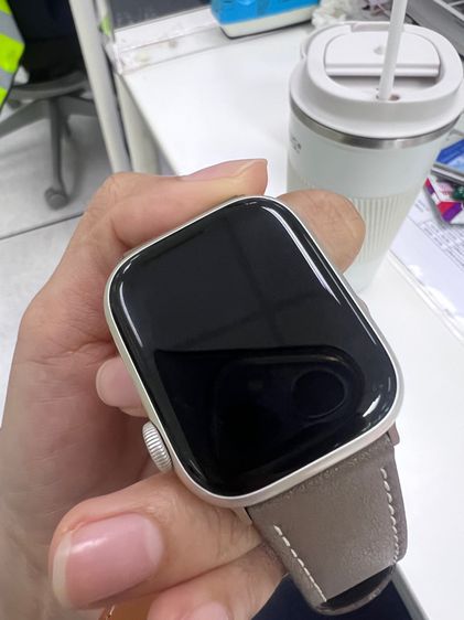 สแตนเลส เงิน Apple watch S7 41mm