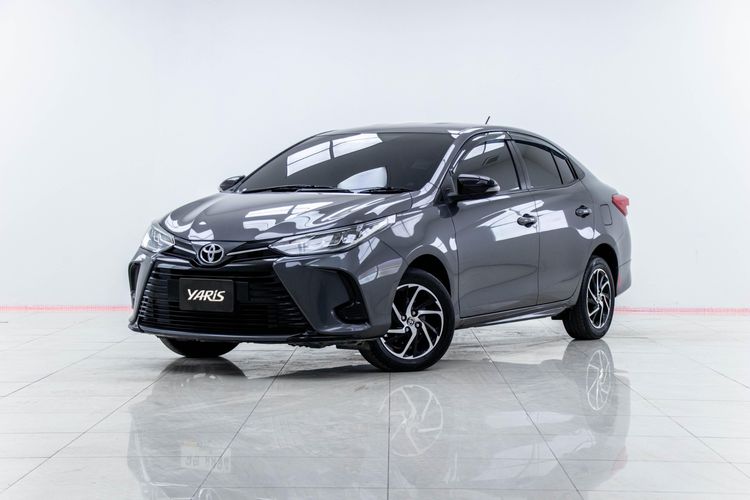 Toyota Yaris 2021 1.2 Sport Premium Sedan เบนซิน ไม่ติดแก๊ส เกียร์อัตโนมัติ เทา รูปที่ 4
