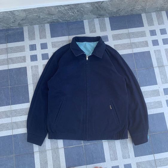 สื้อแจ็คแก็ค Adidas original ใส่ได้ 2 ด้าน แท้ 💯 size วัดจริง ขนาดอก 22.5 ยาว 26 สภาพดีมาก ดีเทลดี ทรงสวย มีซัปใน เนื้อผ้าดีมาก  รูปที่ 6