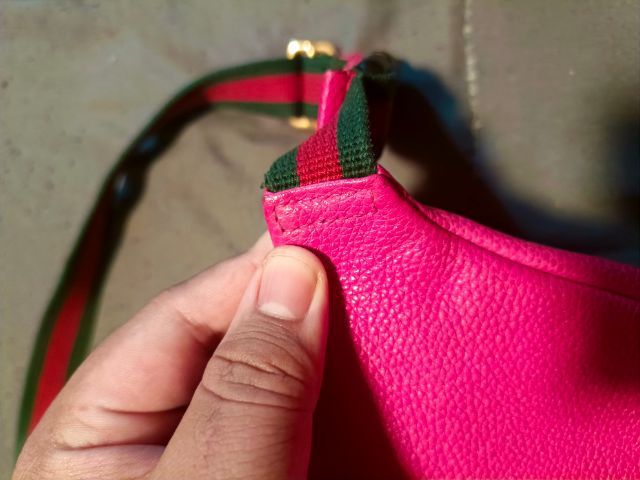 Gucci print small belt bag รูปที่ 3