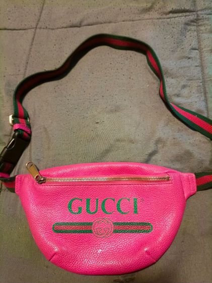 Gucci print small belt bag
