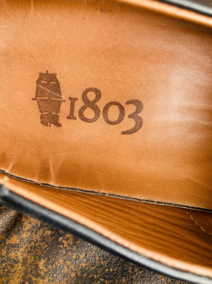 1803 loafer รองเท้าหนังแท้แบบสวม รูปที่ 7