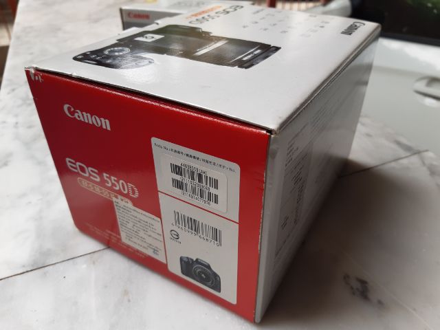 กล่องเปล่า ของแท้ สินค้า กล้อง CANON 550D รูปที่ 2