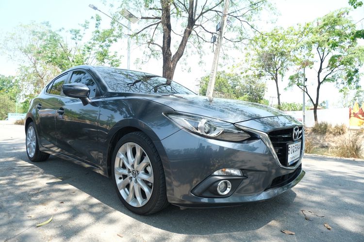 Mazda Mazda3 2016 2.0 S Sedan เบนซิน ไม่ติดแก๊ส เกียร์อัตโนมัติ เทา