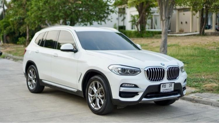 BMW X3 2020 2.0 xDrive20d 4WD Utility-car ดีเซล ไม่ติดแก๊ส เกียร์อัตโนมัติ ขาว
