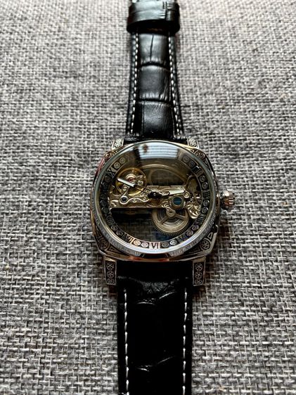 Automatic Skeleton Luxury Watch  รูปที่ 2