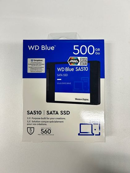 ssd wd blue 500gb ของใหม่ ประกันถึง มีนาคม 2029