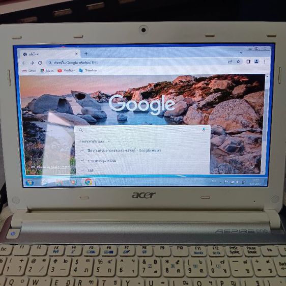 notebook Acer ใช้งานปกติพกพาสะดวกได้ทุกที่ รับของได้สุขสวัสดิ์ พระประแดงค่ะ  0939099605 รูปที่ 4