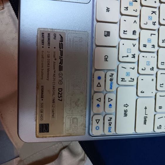 notebook Acer ใช้งานปกติพกพาสะดวกได้ทุกที่ รับของได้สุขสวัสดิ์ พระประแดงค่ะ  0939099605 รูปที่ 2