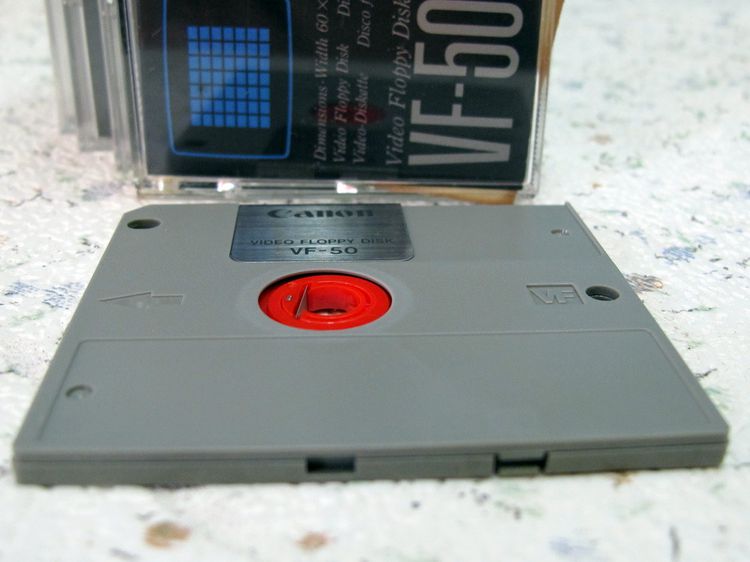 แผ่น Video Floppy Disk Canon VF50  รูปที่ 4