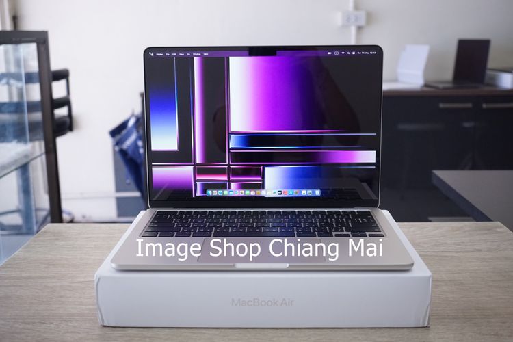 MacBook Air M2 ปี 2022 256GB Starlight ครบกล่อง AppleCare+ ถึง 29 ม.ค. 2569 รูปที่ 1