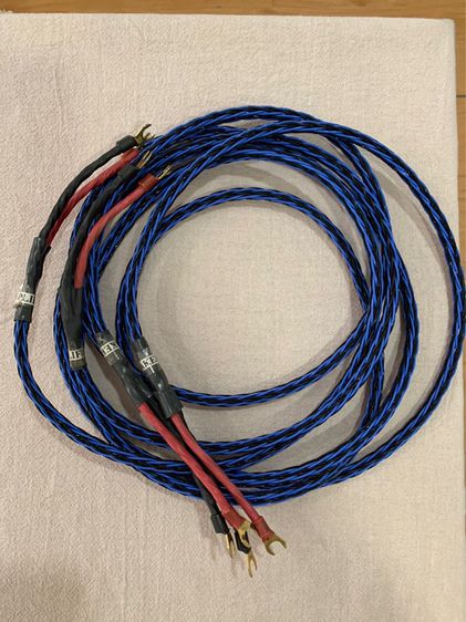 ขายสายลำโพงไฮเอนด์แบรนด์ดังชั้นเยี่ยม Kimber Kable 8TC Single Wire Spade ก้ามปู Speaker cable ความยาว 2.4 เมตร (M) ส่งฟรี รูปที่ 2