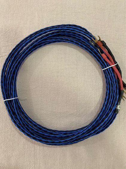 อื่นๆ เครื่องเสียงไฮไฟ ลำโพงแยกชิ้น และซับวูฟเฟอร์ ขายสายลำโพงไฮเอนด์แบรนด์ดังชั้นเยี่ยม Kimber Kable 8TC Single Wire Spade ก้ามปู Speaker cable ความยาว 2.4 เมตร (M) ส่งฟรี