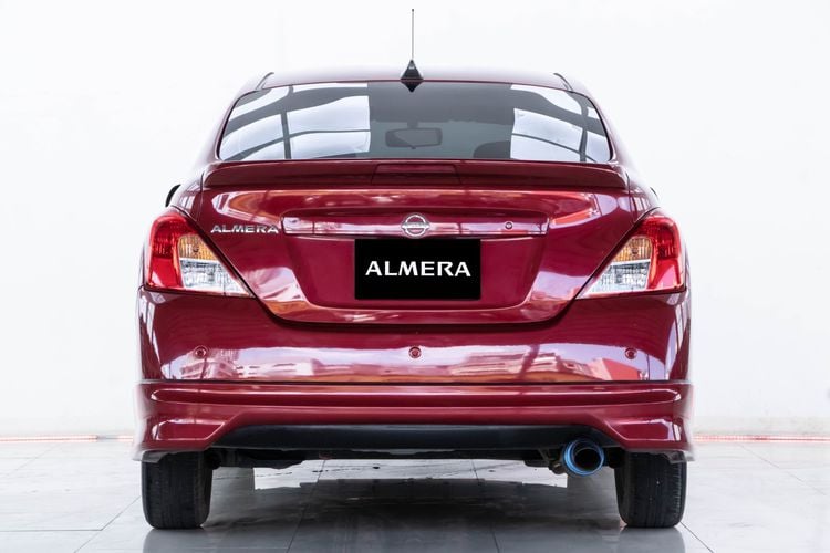 Nissan Almera 2019 1.2 E Sedan เบนซิน ไม่ติดแก๊ส เกียร์อัตโนมัติ แดง รูปที่ 4