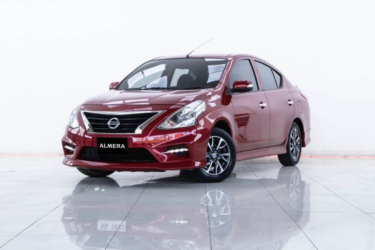 Nissan Almera 2019 1.2 E Sedan เบนซิน ไม่ติดแก๊ส เกียร์อัตโนมัติ แดง รูปที่ 2