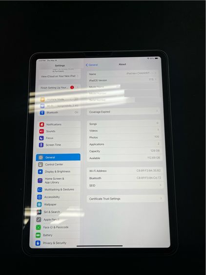 iPad Pro Wi-Fi 128GB Silver 11-inch 2021 รูปที่ 3
