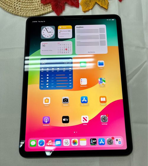 iPad Pro Wi-Fi 128GB Silver 11-inch 2021 รูปที่ 2
