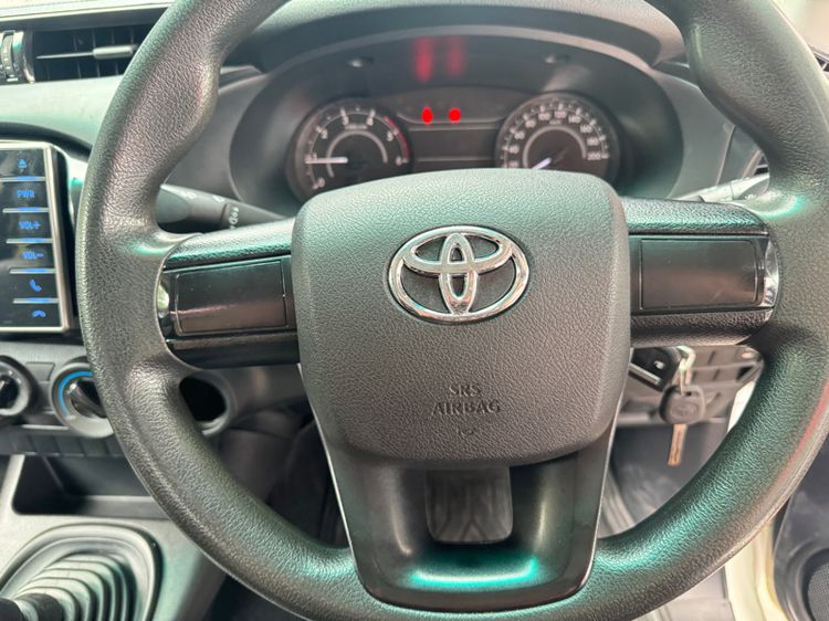 Toyota Hilux Revo 2018 2.4 J Pickup ดีเซล ไม่ติดแก๊ส เกียร์ธรรมดา ขาว รูปที่ 3