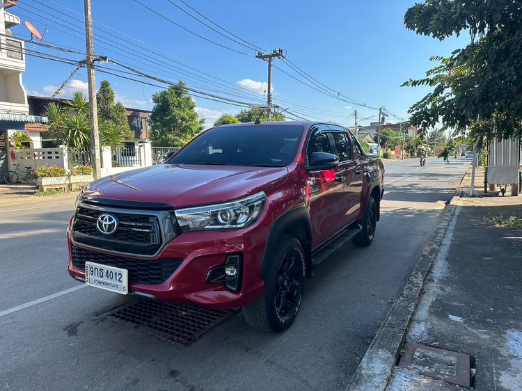 Toyota Hilux Revo 2019 2.4 Prerunner G Rocco Pickup ดีเซล ไม่ติดแก๊ส เกียร์ธรรมดา แดง