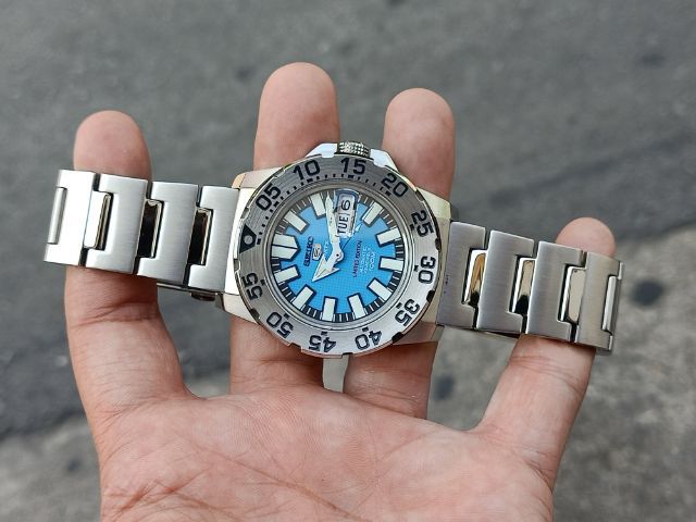 Seiko Mini Monster Blue Limited  รูปที่ 14