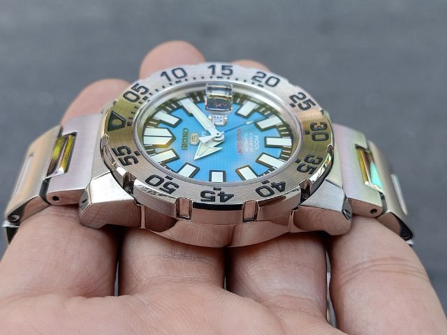 Seiko Mini Monster Blue Limited  รูปที่ 2