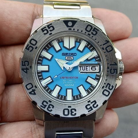 Seiko Mini Monster Blue Limited  รูปที่ 1