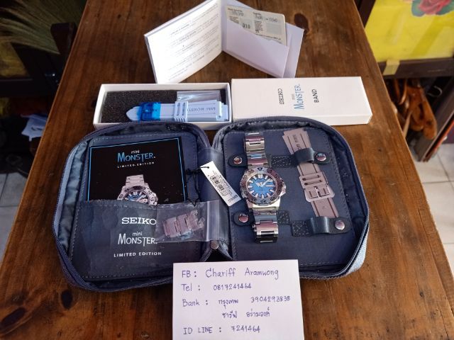 Seiko Mini Monster Blue Limited  รูปที่ 16