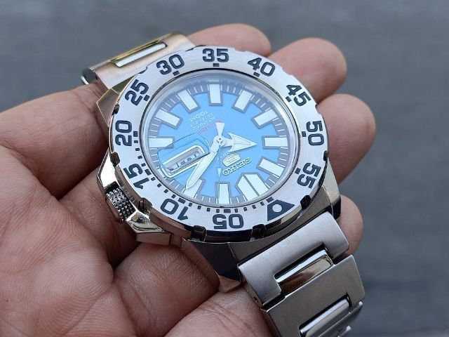 Seiko Mini Monster Blue Limited  รูปที่ 7
