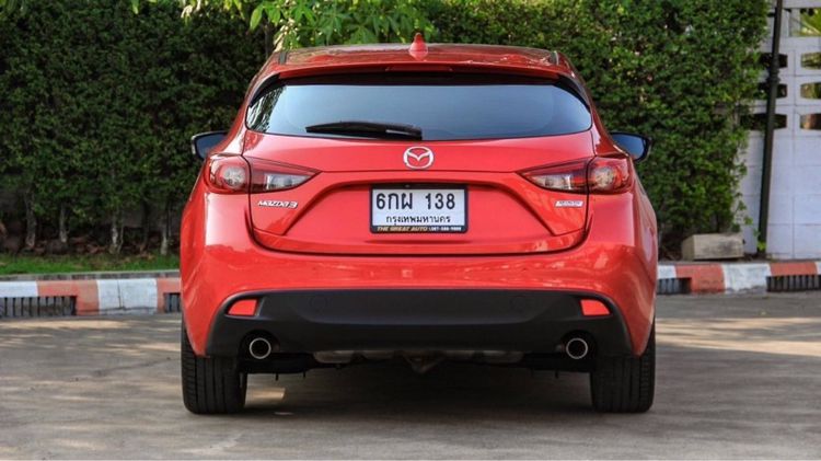Mazda Mazda3 2015 2.0 S Sedan เบนซิน ไม่ติดแก๊ส เกียร์อัตโนมัติ แดง รูปที่ 4