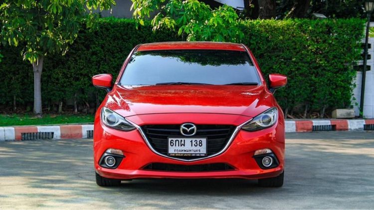 Mazda Mazda3 2015 2.0 S Sedan เบนซิน ไม่ติดแก๊ส เกียร์อัตโนมัติ แดง รูปที่ 2