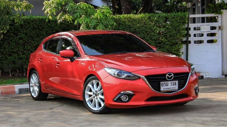 Mazda Mazda3 2015 2.0 S Sedan เบนซิน ไม่ติดแก๊ส เกียร์อัตโนมัติ แดง รูปที่ 3
