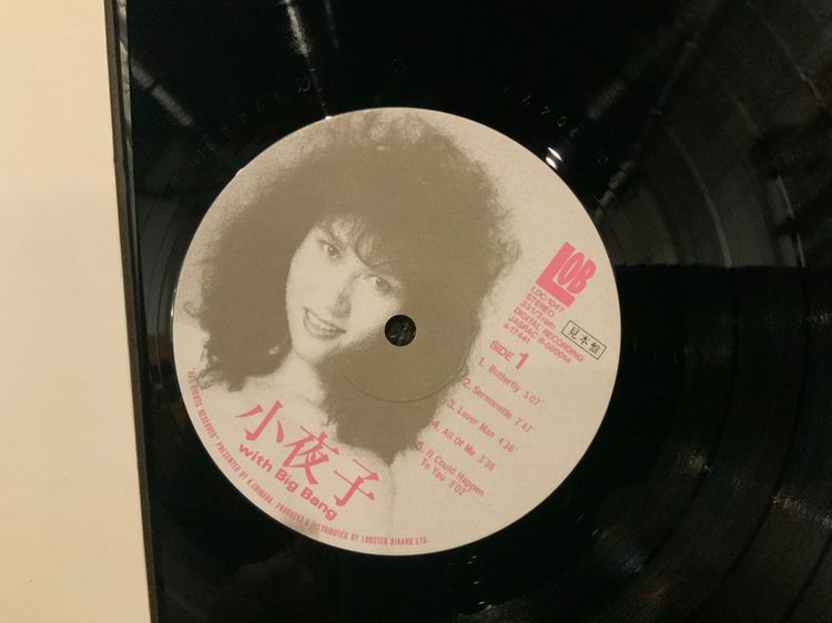 ขายแผ่นเสียงบันทึกเยี่ยม Jazz Funk LP  小夜子 Sayoko With Big Bang Butterfly 1985 Japan 🇯🇵 Vinyl records ส่งฟรี รูปที่ 2