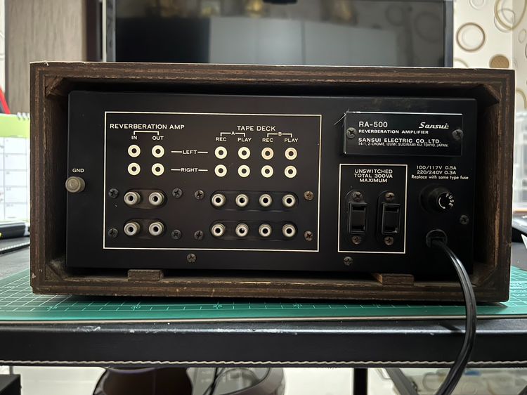 Sansui Reverberation Amplifier RA-500 รูปที่ 2