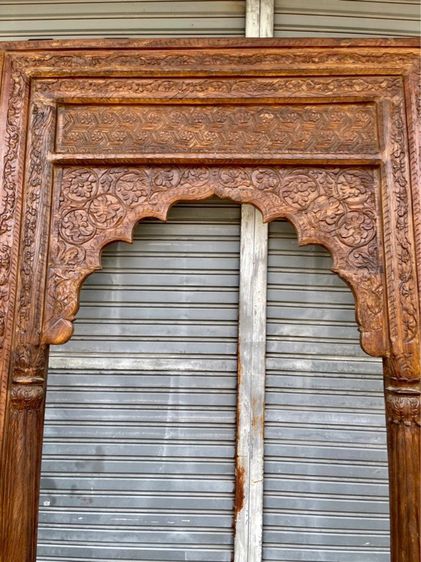 ซุ้มประตูไม้อินเดียโบราณ รูปที่ 5