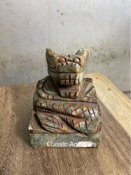 ตราประทับหิน แกะสลัก มังกรสะสม รูปที่ 2