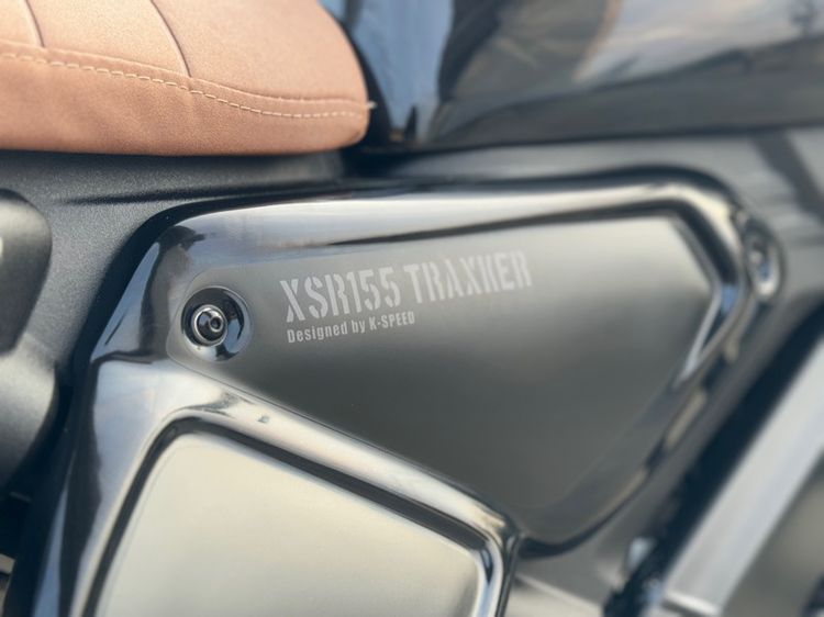 Yamaha XSR155 ปี 2023 สีดำ ชุดแต่ง Traxker Designed by K-Speed ลิมิเต็ด 200 คัน รูปที่ 10