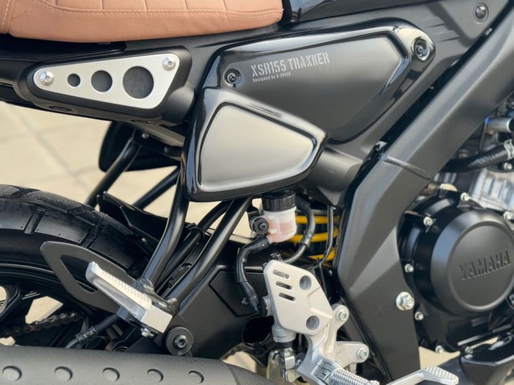 Yamaha XSR155 ปี 2023 สีดำ ชุดแต่ง Traxker Designed by K-Speed ลิมิเต็ด 200 คัน รูปที่ 9
