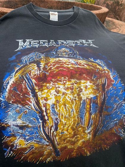 เสื้อวง Megadeth หลังทัวร์ปี 2012's รูปที่ 2
