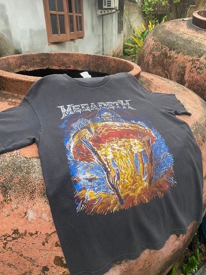 เสื้อวง Megadeth หลังทัวร์ปี 2012's