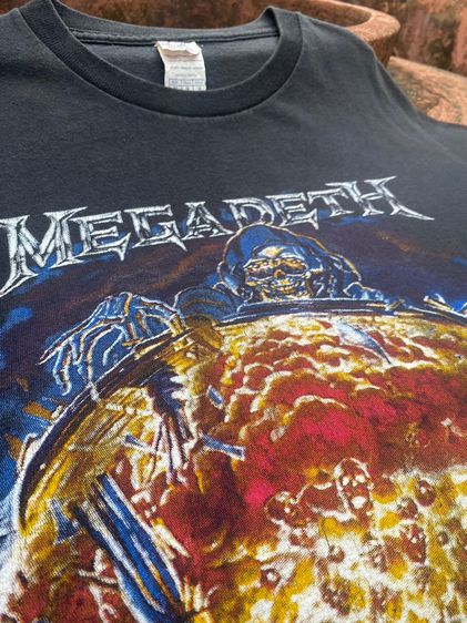 เสื้อวง Megadeth หลังทัวร์ปี 2012's รูปที่ 3