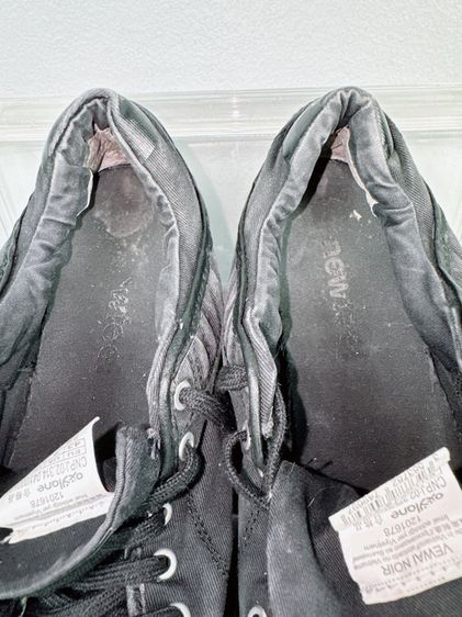 รองเท้า New Feel Sz.9us43eu27cm สีดำล้วน น้ำหนักเบามาก สภาพดี ไม่ขาดซ่อม ใส่เรียนทำงานได้ รูปที่ 12
