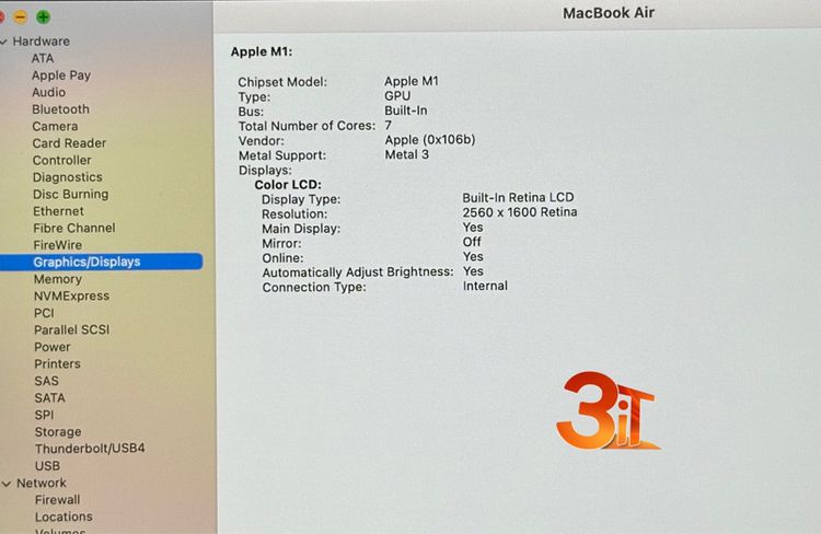 MacBook Air M1 2020  รอบชาร์จ47รอบ รูปที่ 8