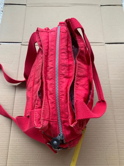 กระเป๋าถือสะพาย สีแดง สภาพดี รูปที่ 13