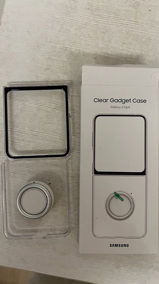 Galaxy Z Flip5 Clear Gadget Case รูปที่ 4
