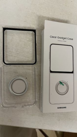 Galaxy Z Flip5 Clear Gadget Case รูปที่ 3