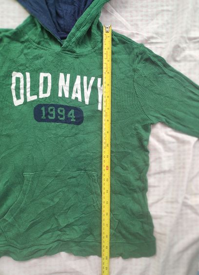 เสื้อแขนยาวเด็กสีเขียวมีฮู๊ด Old Navy รูปที่ 5