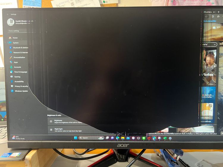 Acer LCD Monitor รูปที่ 5